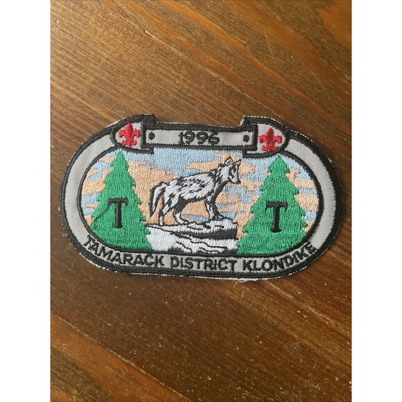 Boy Scouts Other - 1996 Tamarack Klondike Derby Patch BSA Boy Scouts NJ State New Jersey Merged